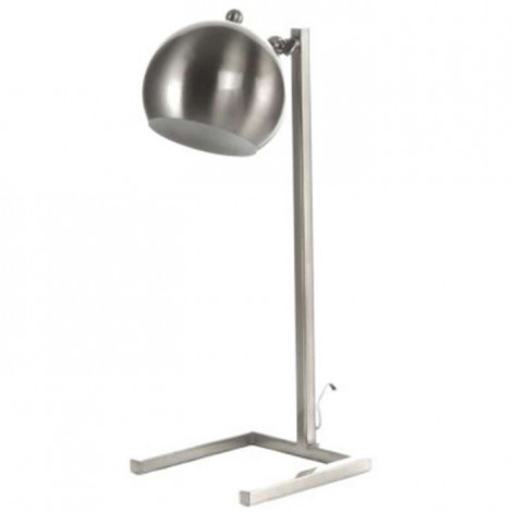 Lampe à Poser Déco "Bruna" 50cm Argent|Lampes à poser|Paris Prix