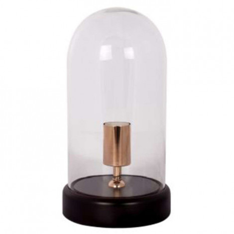 Lampe à Poser en Verre "Ceti" 31cm Transparent|Lampes à poser|Paris Prix