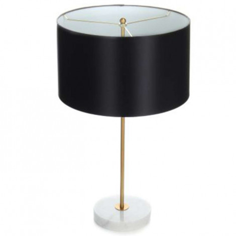 Lampe à Poser Design "Piona" 65cm Noir & Or|Lampes à poser|Paris Prix