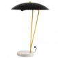 Lampe à Poser Design "Kayani" 58cm Or & Blanc|Lampes à poser|Paris Prix