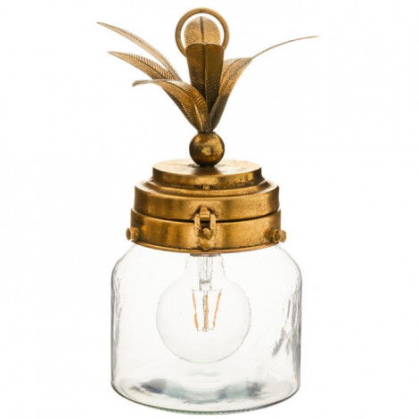 Lampe à Poser LED "Ananas" 33cm Or|Lampes à poser|Paris Prix