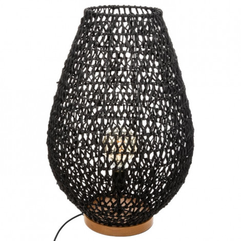 Lampe à Poser Design "Etel" 55cm Noir|Lampes à poser|Paris Prix