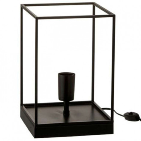 Lampe à Poser "Une Ampoule" 30cm Noir|Lampes à poser|Paris Prix