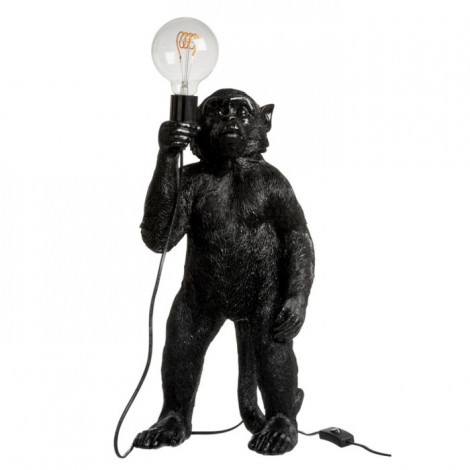 Lampe à Poser Design "Singe Debout" 51cm Noir|Lampes à poser|Paris Prix