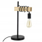 Lampe à Poser Design "Ryanha" 48cm Noir|Lampes à poser|Paris Prix