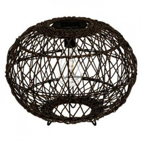 Lampe à Poser Design "Boule Solaire" 31cm Naturel|Lampes à poser|Paris Prix