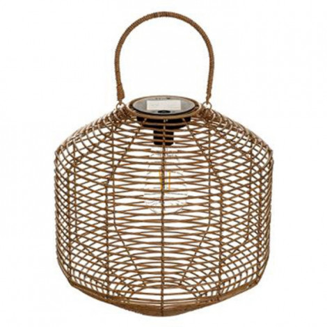 Lampe à Poser Solaire "Ultimo" 30cm Naturel|Lampes à poser|Paris Prix