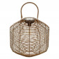 Lampe à Poser Solaire "Ultimo" 30cm Naturel|Lampes à poser|Paris Prix