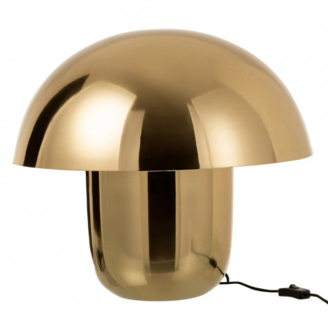 Lampe à Poser Design "Champignon" 50cm Or|Lampes à poser|Paris Prix