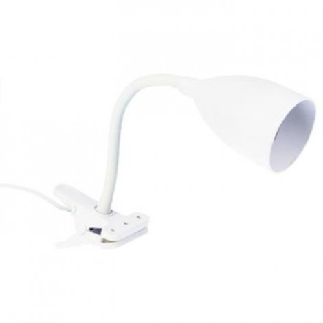 Lampe Pince Design "Sily" 43cm Blanc|Lampes à poser|Paris Prix