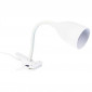 Lampe Pince Design "Sily" 43cm Blanc|Lampes à poser|Paris Prix