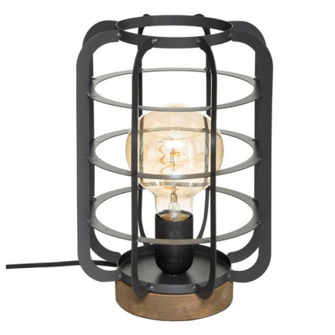 Lampe à Poser Design "Berry" 28cm Gris|Lampes à poser|Paris Prix
