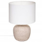 Lampe à Poser en Céramique "Davia" 39cm Blanc|Lampes à poser|Paris Prix