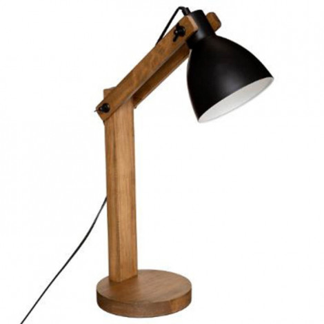 Lampe à Poser Arc Design "Cuba" 56cm Noir|Lampes à poser|Paris Prix