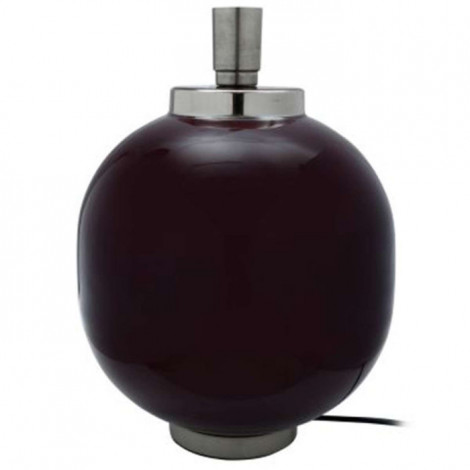 Lampe à Poser Design "Arto" 38cm Violet & Argent|Lampes à poser|Paris Prix