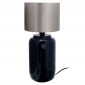 Lampe à Poser Design "Tino" 43cm Bleu & Argent|Lampes à poser|Paris Prix