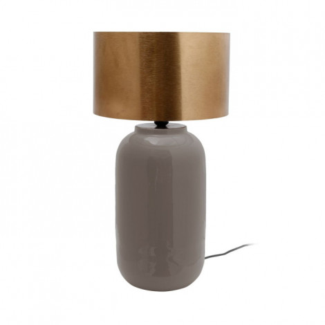 Lampe à Poser Design "Arto" 57cm Gris & Or|Lampes à poser|Paris Prix