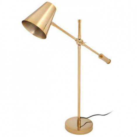Lampe à Poser Industriel "Celeste" 74cm Or|Lampes à poser|Paris Prix
