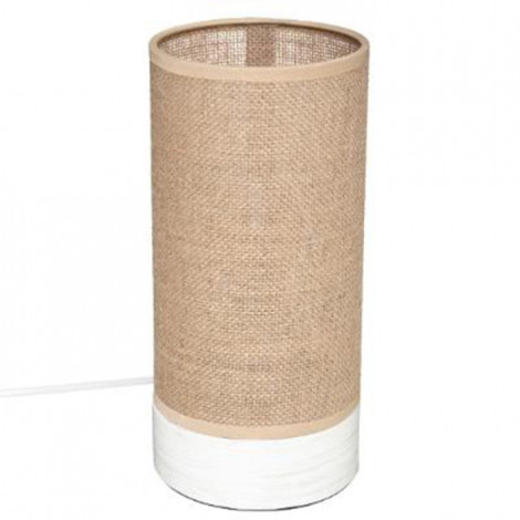 Lampe à Poser Design "Elva" 27cm Beige|Lampes à poser|Paris Prix