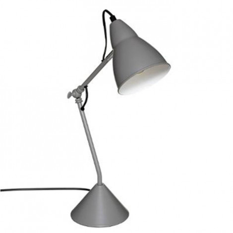 Lampe à Poser Design en Métal "Aude" 62cm Gris|Lampes à poser|Paris Prix