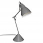 Lampe à Poser Design en Métal "Aude" 62cm Gris|Lampes à poser|Paris Prix