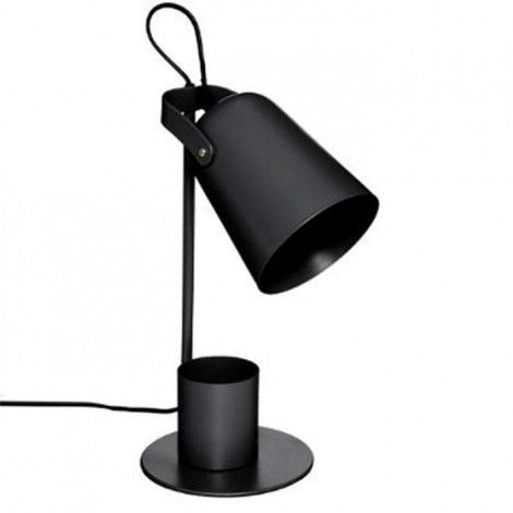 Lampe à Poser Design "Elio" 34cm Noir|Lampes à poser|Paris Prix