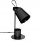 Lampe à Poser Design "Elio" 34cm Noir|Lampes à poser|Paris Prix
