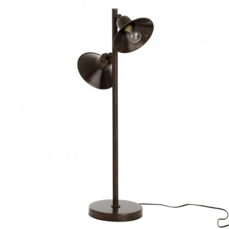 Lampe à Poser Design Métal "Conic" 80cm Naturel|Lampes à poser|Paris Prix