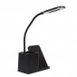 Lampe de Bureau Flexible "Multifonction" 44cm Noir|Lampes à poser|Paris Prix