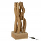 Lampe de Bureau "Branches Entrelacées" 56cm Naturel|Lampes à poser|Paris Prix