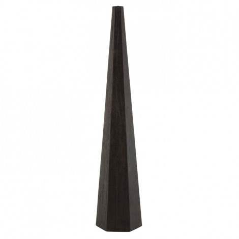Pied de Lampadaire Déco "Octogonale" 140cm Noir|Lampes à poser|Paris Prix