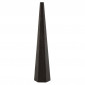 Pied de Lampadaire Déco "Octogonale" 140cm Noir|Lampes à poser|Paris Prix