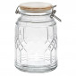 Bocal de Conservation "Bambou" 1,8L Transparent|Boites de Rangement|Paris Prix