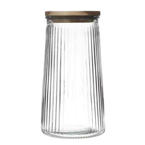 Bocal en Verre Design "Acacia" 130cl Transparent|Boites de Rangement|Paris Prix