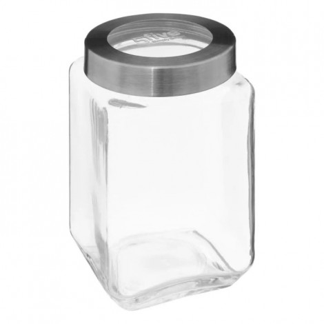 Bocal de Conservation "Miro" 1,6L Transparent|Boites de Rangement|Paris Prix