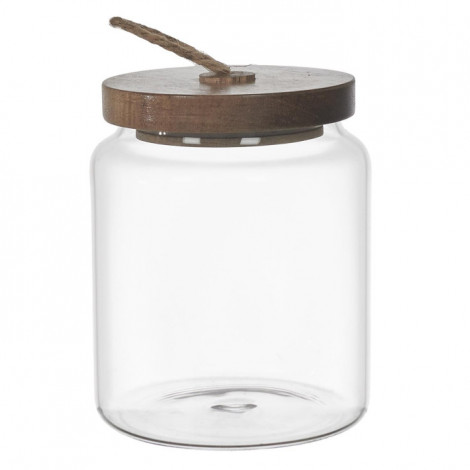 Bocal de Conservation "Acacia" 0,55L Transparent|Boites de Rangement|Paris Prix