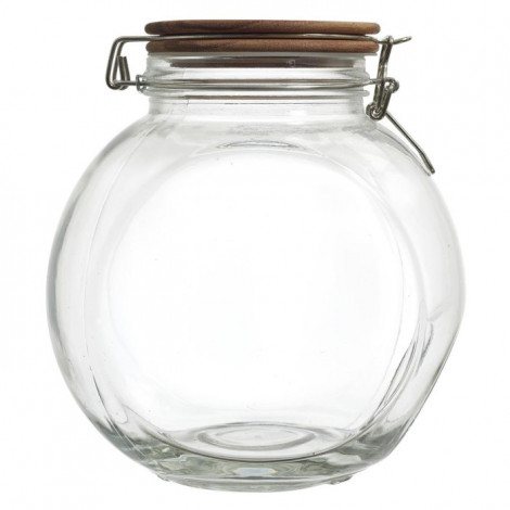 Bocal de Conservation 2 Positions "Jim" 200cl Transparent|Boites de Rangement|Paris Prix