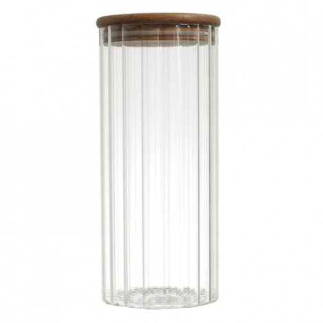 Bocal de Conservation en Verre "Jim" 110cl Transparent|Boites de Rangement|Paris Prix