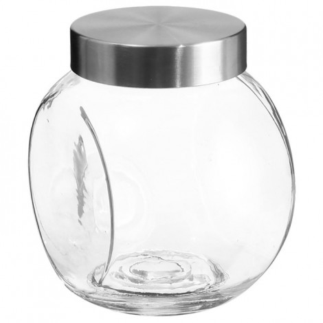 Bocal en Verre "Bonbons" 1,5L Transparent|Boites de Rangement|Paris Prix