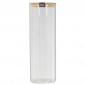 Bocal en Verre "Bambou" 2L Transparent|Boites de Rangement|Paris Prix