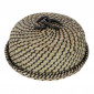 Panier à Pain "Daren" 30cm Naturel & Noir|Boites de Rangement|Paris Prix