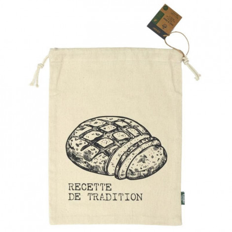 Sac à Pain en Toile "Tranche" 36cm Beige|Boites de Rangement|Paris Prix