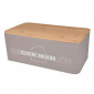 Boîte de Conservation "Graphic" 33cm Taupe|Boites de Rangement|Paris Prix