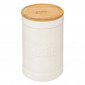 Boîte à Farine "Natureo" 19cm Blanc|Boites de Rangement|Paris Prix
