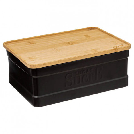 Boîte à Sucre "Natureo" 22cm Noir|Boites de Rangement|Paris Prix