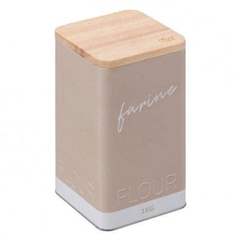 Boîte à Farine "Color Edition" 19cm Beige Lin|Boites de Rangement|Paris Prix