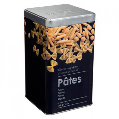 Boîte à Pates "Relief II" 18cm Noir|Boites de Rangement|Paris Prix