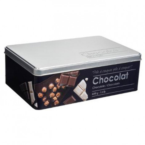Boîte à Chocolat "Relief II" 20cm Noir|Boites de Rangement|Paris Prix