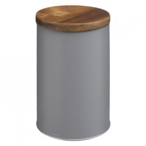 Boîte de Conservation en Métal "Acacia" 15cm Gris|Boites de Rangement|Paris Prix
