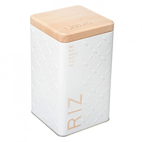 Boîte à Riz "Scandi" 18cm Blanc|Boites de Rangement|Paris Prix